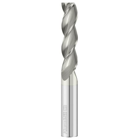 Fullerton Tool 3-Flute - 37.5Deg Helix - 3833 AlumaMill G3 HP End Mills, FC5, RH Spiral, Square, Extra-Long, 5/8 27039
